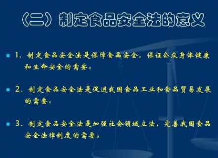 食品安全法